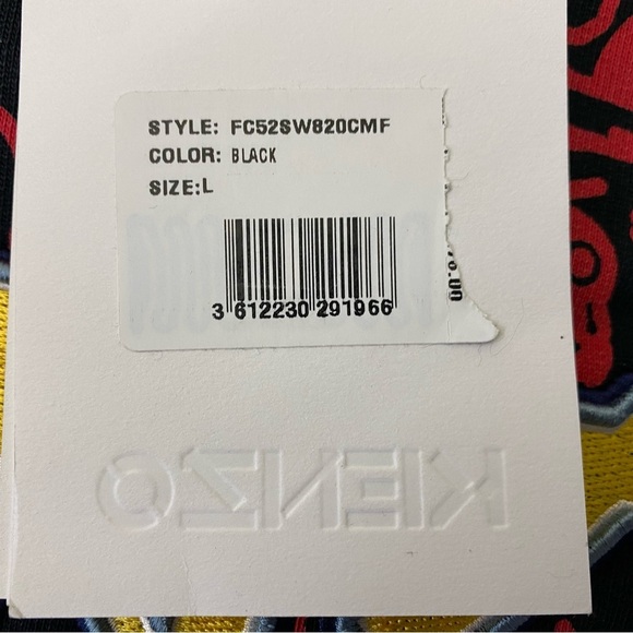 Kenzo Chinese New Year Tiger Print Logo Crew Sweatshirt - Picture 10 of 14